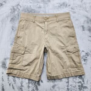 Lee Shorts Mens 30 Tan Hybrid Motion Flex Regular Fit Cargo Stretch Outdoor
